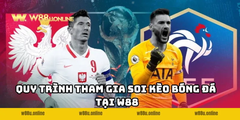 Quy trình tham gia Soi kèo bóng đá w88 